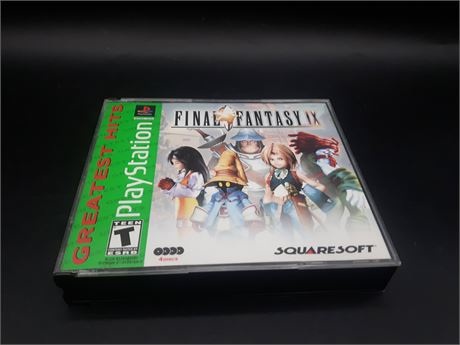 FINAL FANTASY IX - VERY GOOD CONDITION - PLAYSTATION ONE