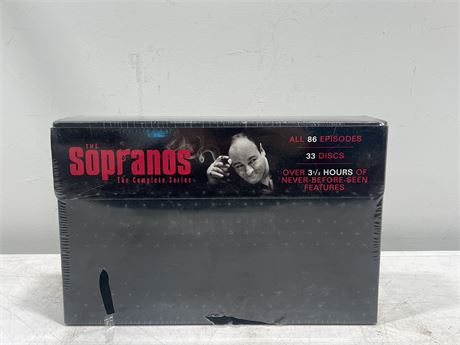 SEALED THE SOPRANOS THE COMPLETE SERIES 33 DISC SET