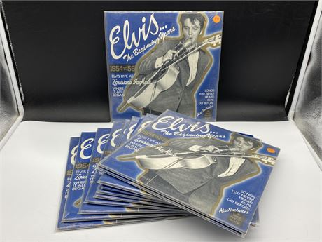 11 SEALED OLD STOCK ELVIS - THE BEGINNING YEARS