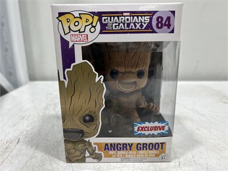 ANGRY GROOT GOTG FUNKO POP - EXCLUSIVE