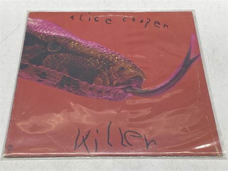 ALICE COOPER - KILLER - VG+ (slightly scratched)
