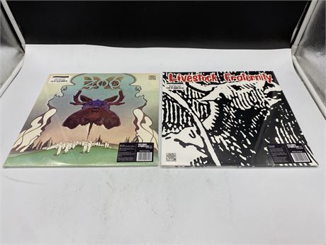 SEALED - 2 MISC RECORDS - THE ZOO & LIVESTOCK FRATERNITY