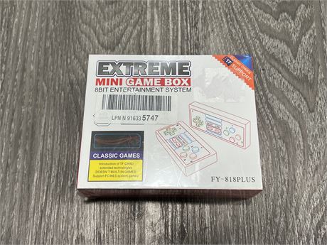 NEW EXTREME MINI GAME BOX FOR 8BIT