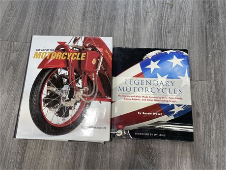 LOT OF 2 MOTORCYCLE BOOKS