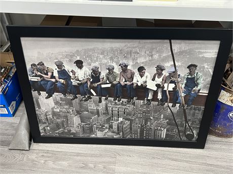 IRON WORKERS CANVAS PRINT (40”x28”)