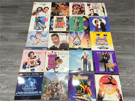 20 MISC COMEDY LASER DISC