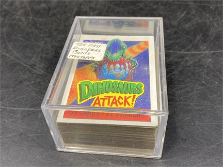 1988 TOPPS DINOSAURS ATTACK COLLECTORS SET
