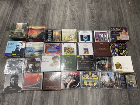 LARGE LOT OF SEALED CLASSICAL MUSIC CD’S