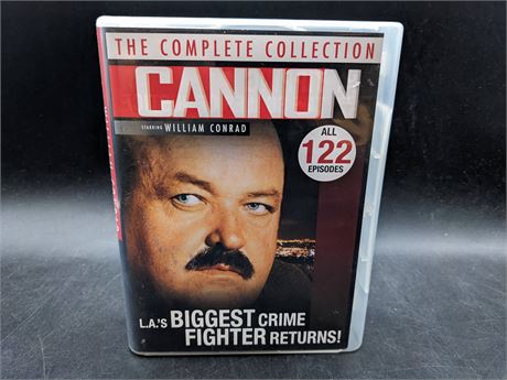 CANNON COMPLETE COLLECTION (122 EPISODES)  - VERY GOOD CONDITION - DVD