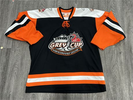 2011 GREY CUP 99TH YEAR JERSEY