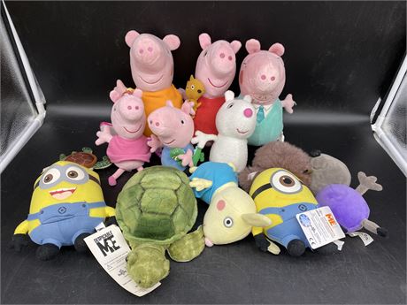 LOT OF ASSORTED STUFFIES