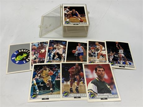 LOT OF 1992 CLASSIC BASKETBALL DRAFT PICKS CARDS