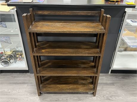 EARLY ARTS & CRAFTS BOOK CASE - 40”x28”x10”