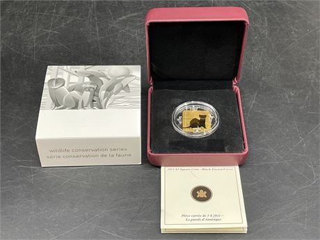 ROYAL CANADIAN MINT 2011 $3 SQUARE COIN