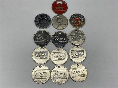 SHOPPING BUGGY TOKENS