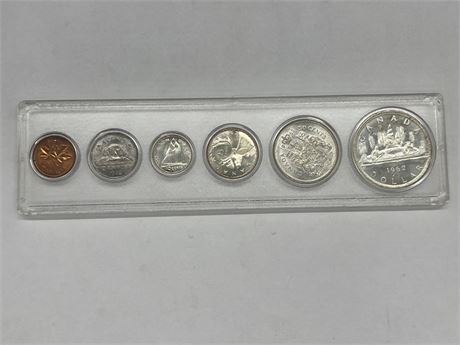 1962 CDN SILVER COIN SET