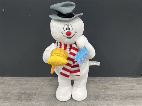 NEW WITH TAGS FROSTY THE SNOWMAN FIGURE - 20” TALL