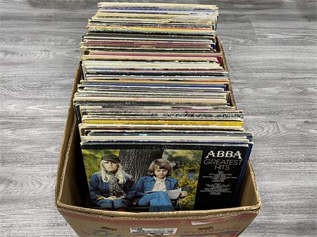 BOX OF RECORDS (Most scratched)