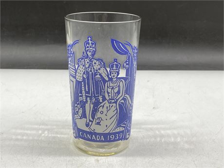 RARE 1939 ROYALTY GLASS (5” TALL)