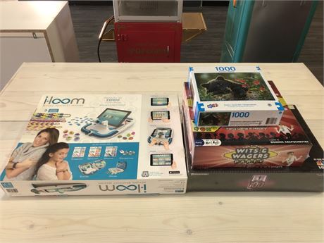 (NEW)BOARD GAMES, BRACLET MAKER, PUZZLE