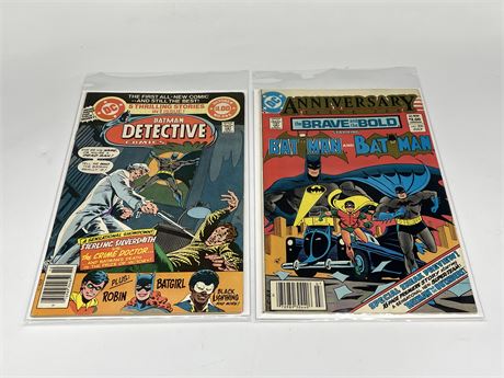 BATMAN DETECTIVE COMICS #495 / THE BRAVE & THE BOLD BATMAN #200
