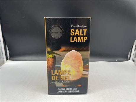 NEW SALT LAMP TEA LIGHT CANDLE HOLDER 11”