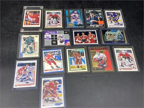 15 MISC ROOKIE CARDS (Mostly stars)