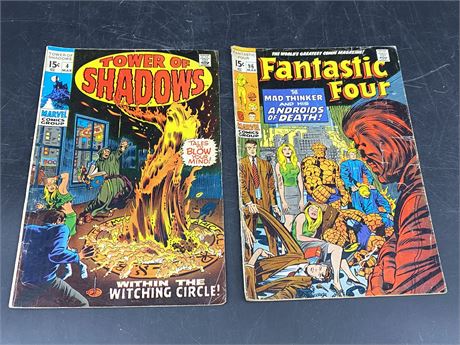 FANTASTIC FOUR #96 & TOWER OF SHADOWS #4