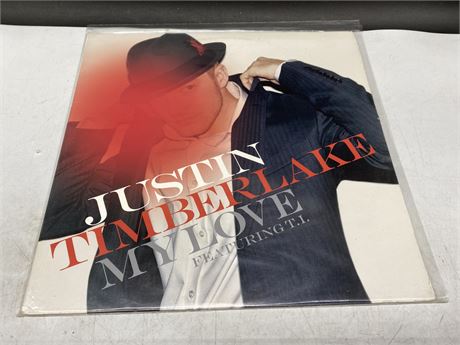 JUSTIN TIMBERLAKE - MY LOVE SINGLE LP - NEAR MINT (NM)