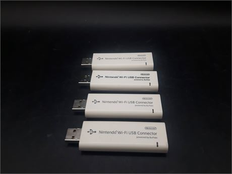 COLLECTION OF NINTENDO WII WI-FI ADAPTERS