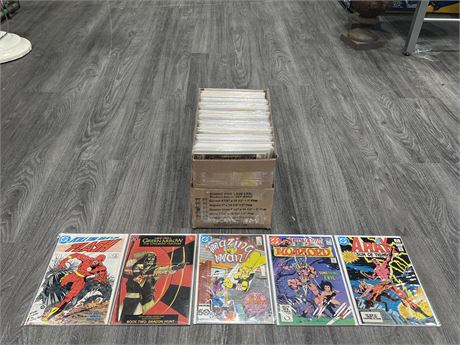 SHORT BOX OF ASSORTED DC COMICS