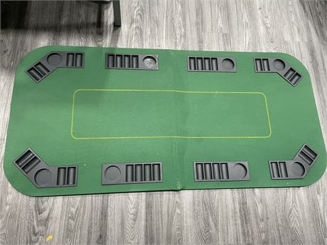 8 PLAYER POKER TABLE 32”x68”