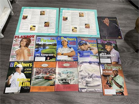 LOT OF VINTAGE MAGAZINES + OTHER PAPERS 1990’S