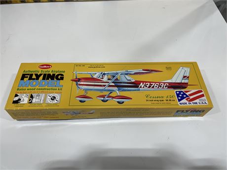 GUILLOW’S AUTHENTIC SCALE AIRPLANE MODEL KIT