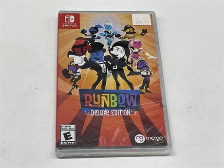 SEALED - RUNBOW DELUXE EDITION - SWITCH