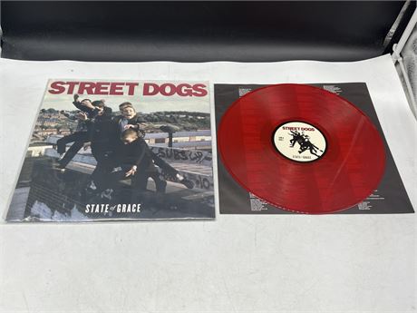 STREET DOGS - STATE OF GRACE RED VINYL - MINT (M)