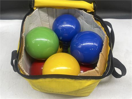 MADE IN ITALY BOCCE BALL SET