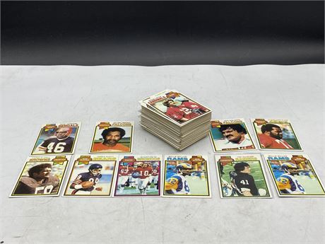 LOT OF VINTAGE 1970’S NFL CARDS