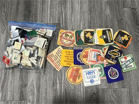 MATCHES / VINTAGE COASTERS COLLECTION