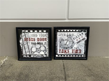 FRAMED CANVAS PRINTS (27x27”)