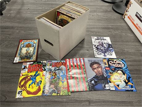 SHORTBOX OF MISC MARVEL COMICS SOME DUPLICATES (NO SHIPPING)
