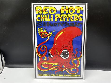 RED HOT CHILI PEPPERS ROCK POSTER (12”x18”)