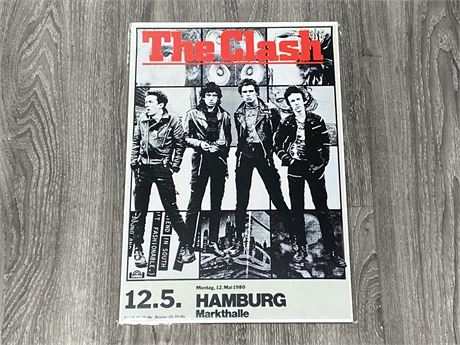 THE CLASH POSTER (12”X18”)