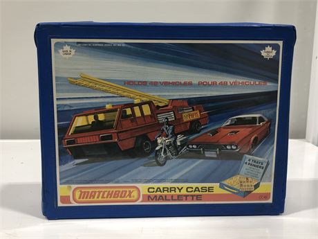 MATCHBOX CASE WITH 48 CARS - FULL