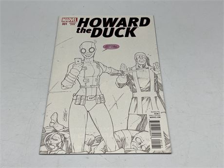 HOWARD THE DUCK #1 VARIANT COVER