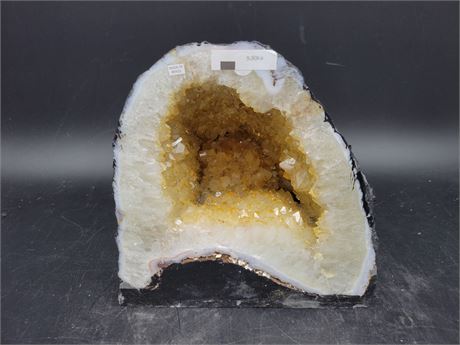 CITRINE CATHEDRAL GEODE (9"Tall - 9.50kg)