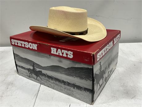 STETSON HAT W/BOX