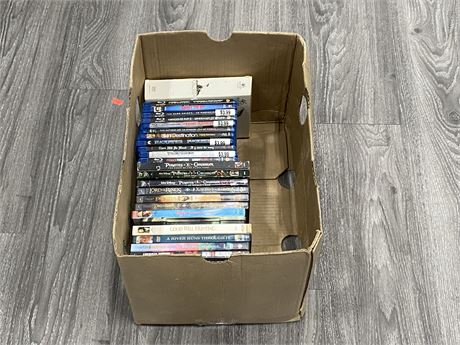 BOX OF DVDS - 11 BLU-RAYS + 6 DVD BOX SET OF WW2