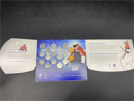 2010 VANCOUVER OLYMPICS COIN SET