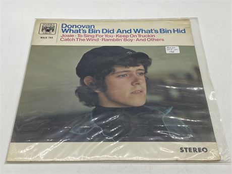 SEALED 1968 DONOVAN - WHAT’S BIN DID AND WHAT’S BIN HID